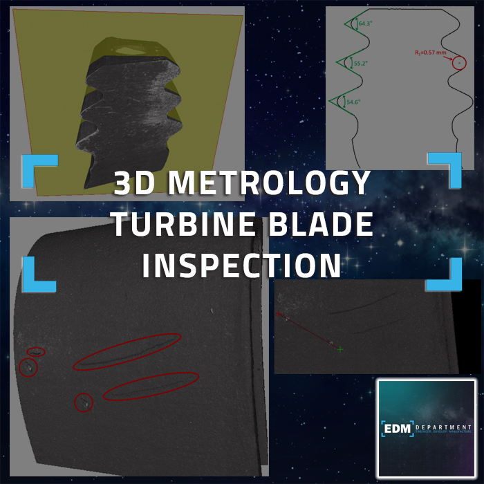 Turbine Blade Inspection - 3D Metrology