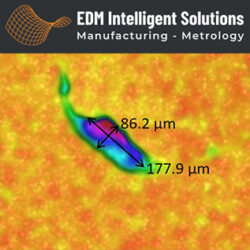 3D Metrology Services – Aerospace – Defect Detection On Spline Surface