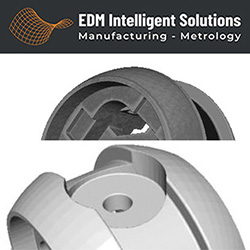 Electronics - Full 3D form scan, difference measurement, STL output of molded component