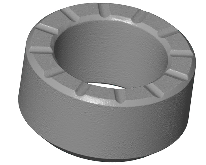 Industrial 3D Form Inspection and Generation of STL File